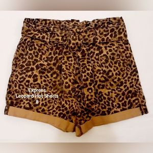 Express Leopard Hot Shorts 8